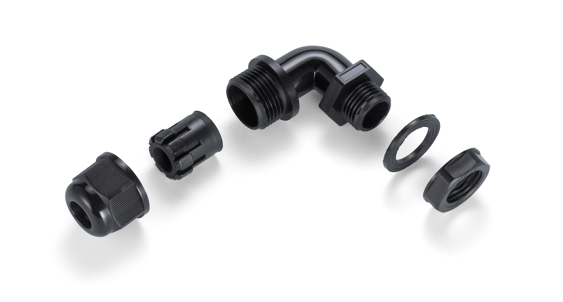 RIGHT ANGLED CABLE GLAND -  REL series