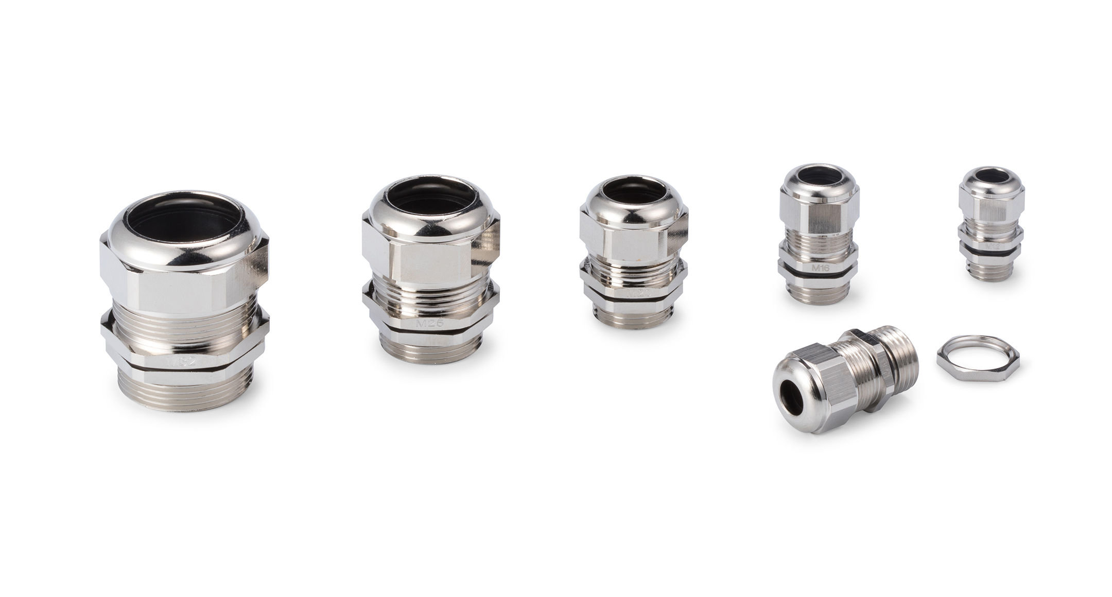 LOW COST IP67 METAL CABLE GLAND - RMC series