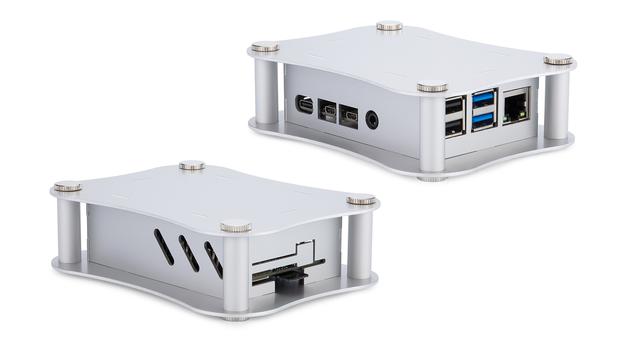 ROCK 5A/4C+ ALUMINIUM CASE - ROCK-5A