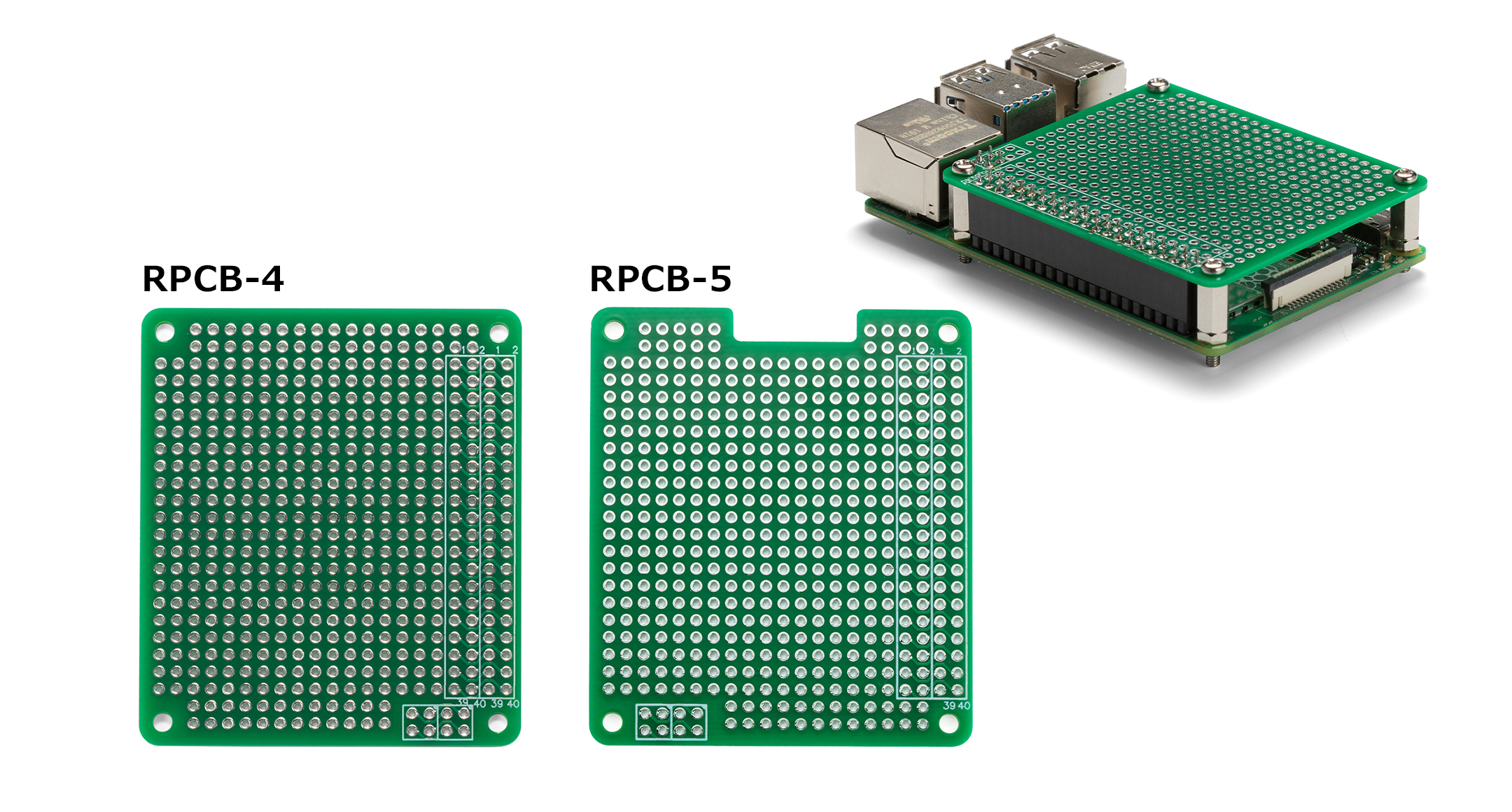 EXPANSION PCB for Raspberry Pi - RPCB series
