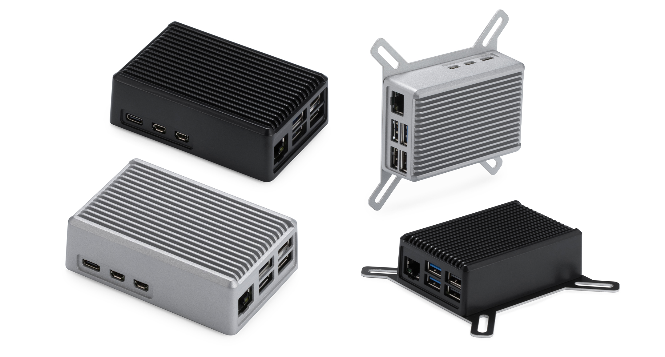 Raspberry Pi 5 heatsink case - RPH series