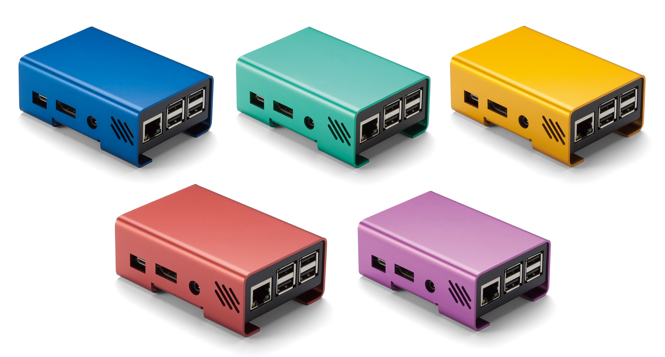 Raspberry Pi 2B/3B ALUMINIUM CASE - RPI series