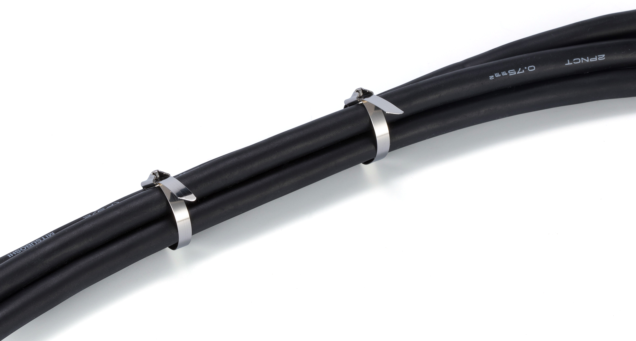 STAINLESS STEEL TIES for POLE MOUNTING - SCT series