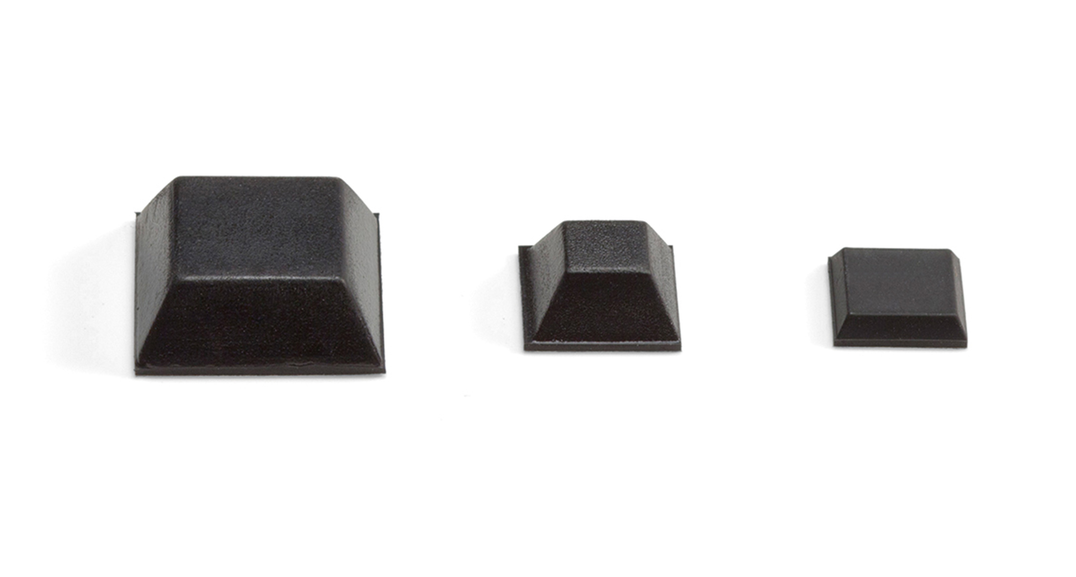 LOW COST SQUARE RUBBER FEET - SF series