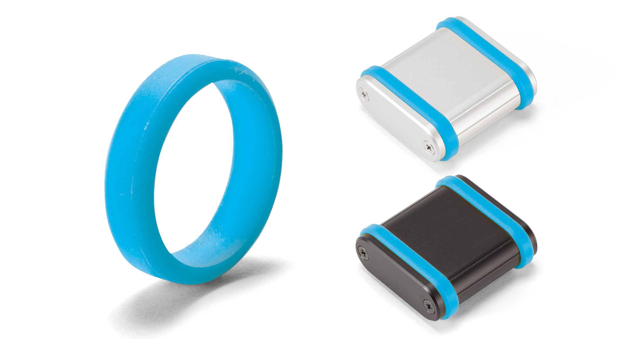 SILICONE PROTECT BAND for MX・MXA - SIB series:Cyan