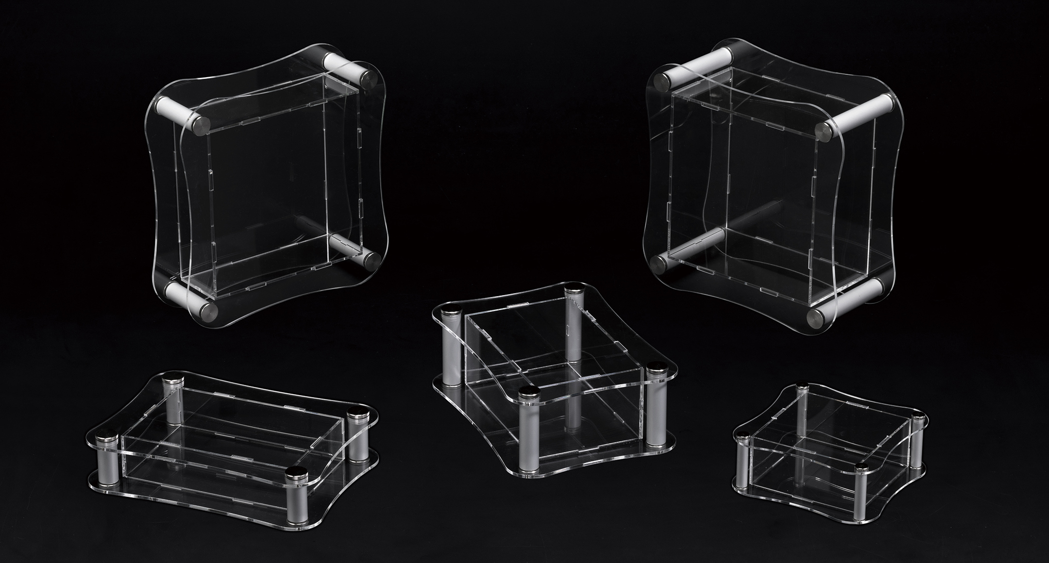 SKELETON ACRYLIC CASE - SKL series