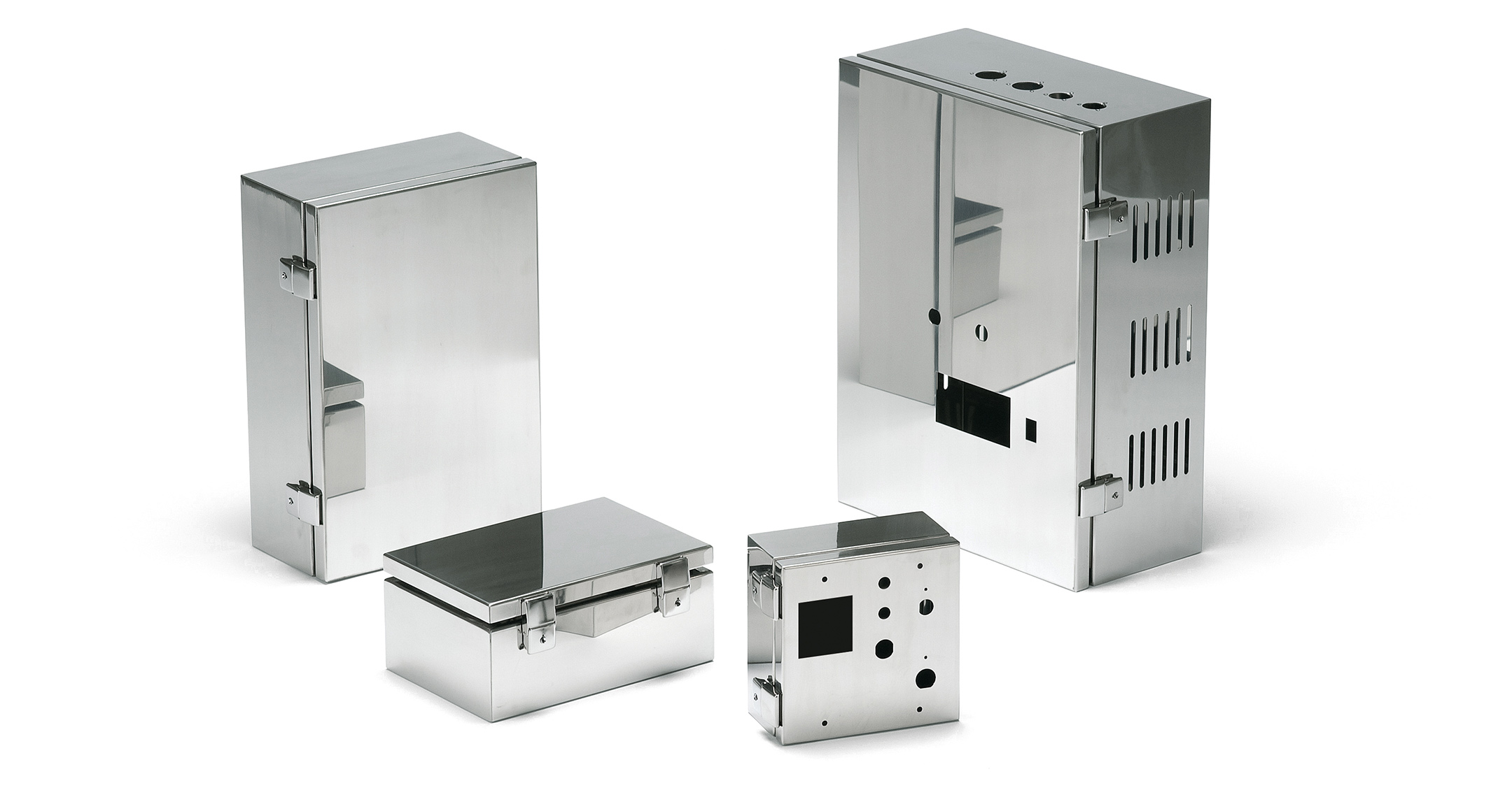 IP65 HINGED STAINLESS STEEL BOX - SSM series