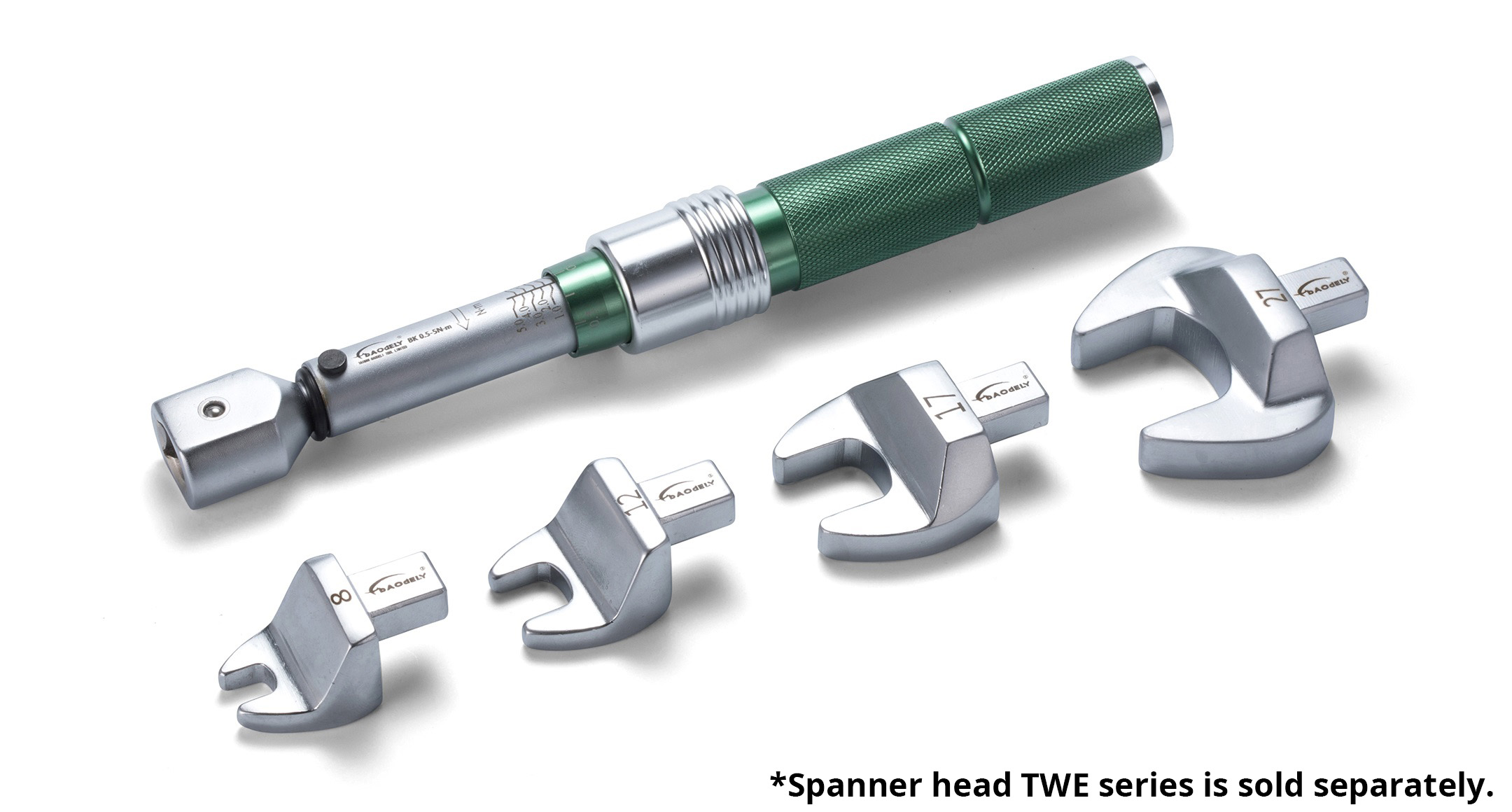 INTERCHANGEABLE HEAD TORQUE WRENCH - TWH series