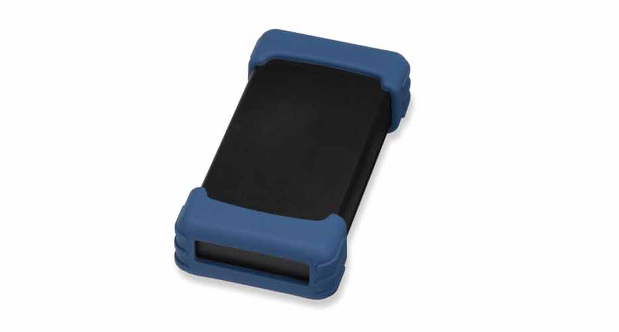 PLASTIC ENCLOSURE with SILICONE PROTECTOR TWS series:Black/Navy