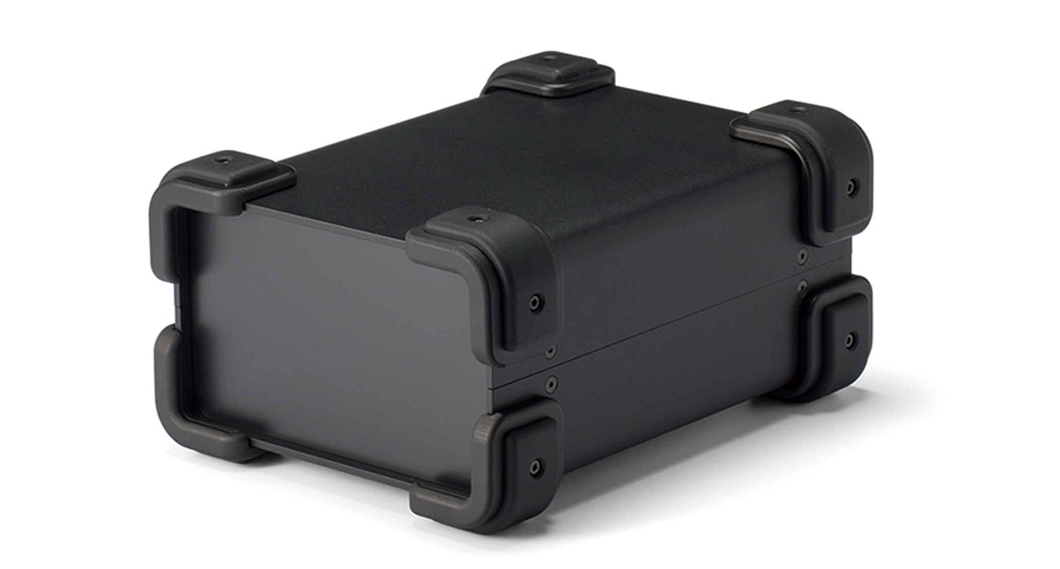 CUSTOM SIZED ENCLOSURE with CORNER GUARD - UCGS series:Black/Black