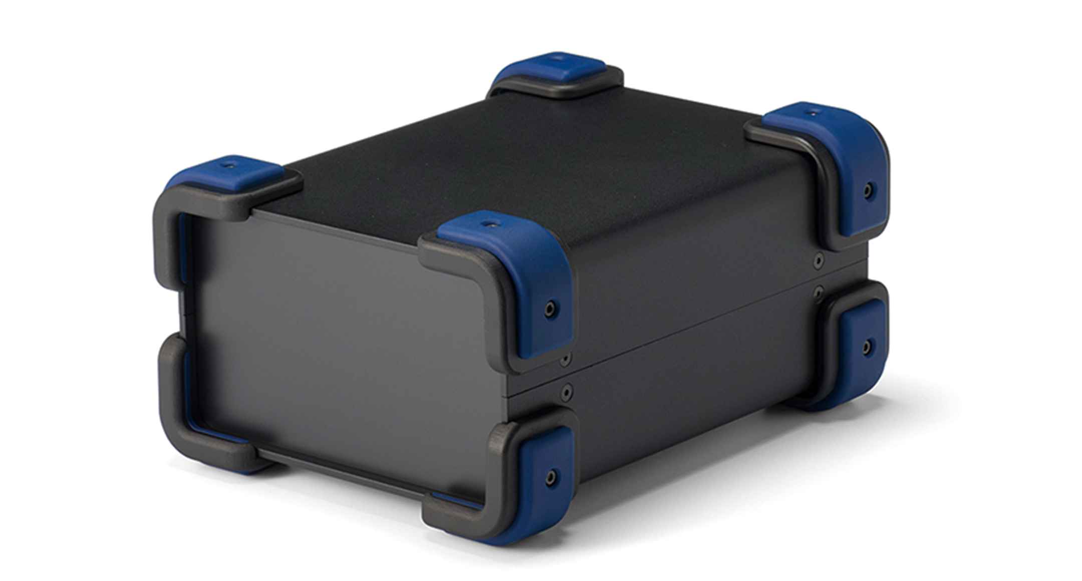 CUSTOM SIZED ENCLOSURE with CORNER GUARD - UCGS series:Black/Navy