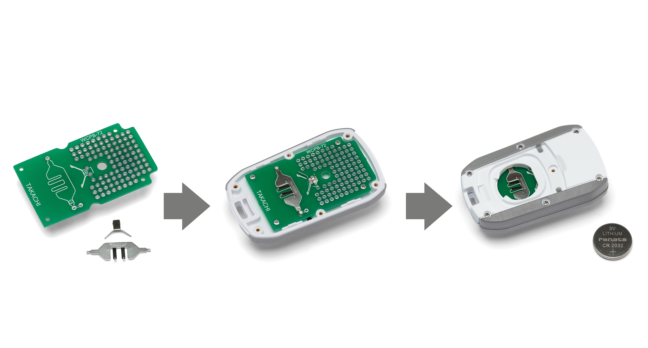 IP67 KEY-FOB PLASTIC ENCLOSURE - WC series