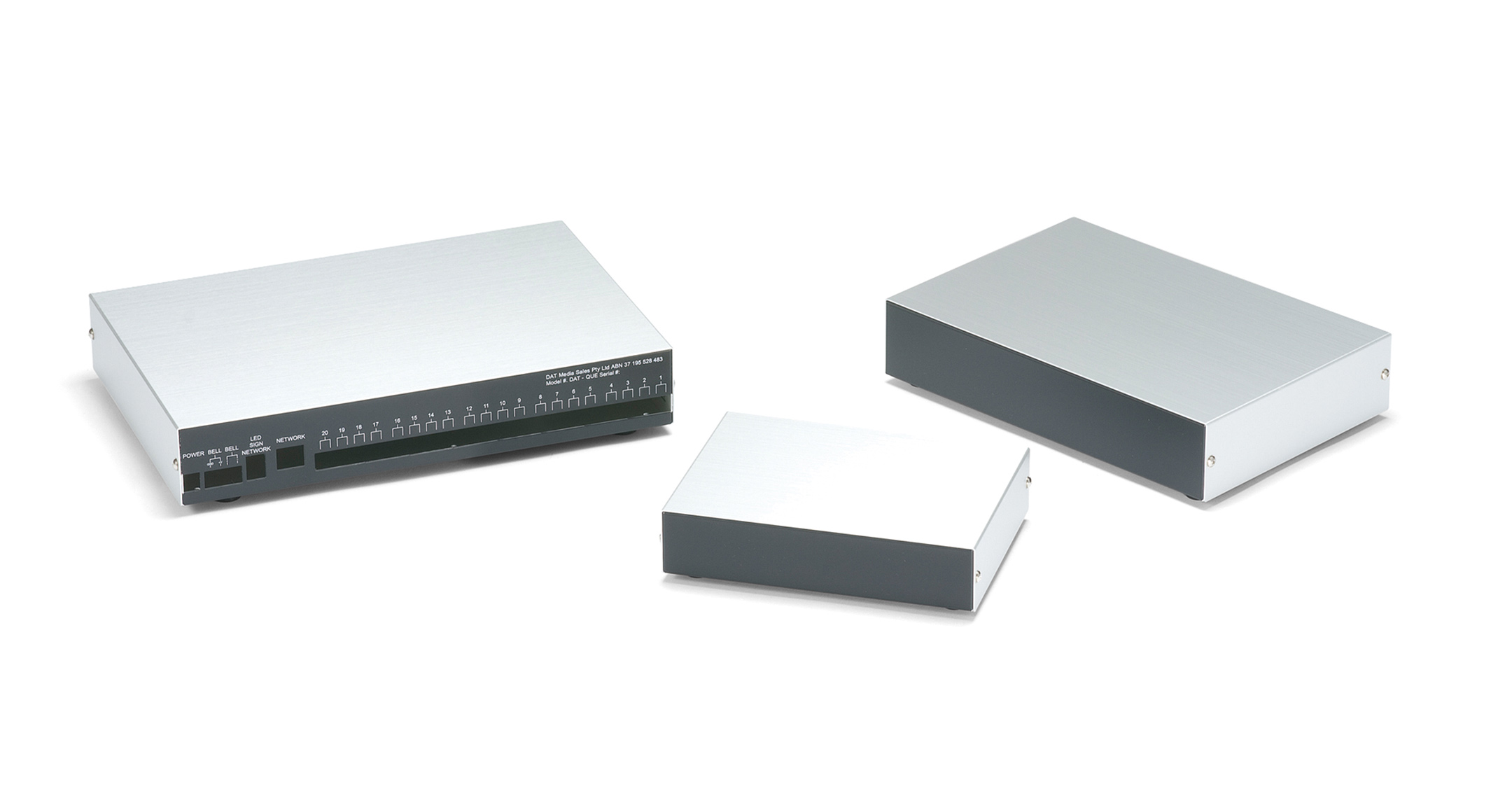 FLAT ALUMINUM ENCLOSURE - YM series