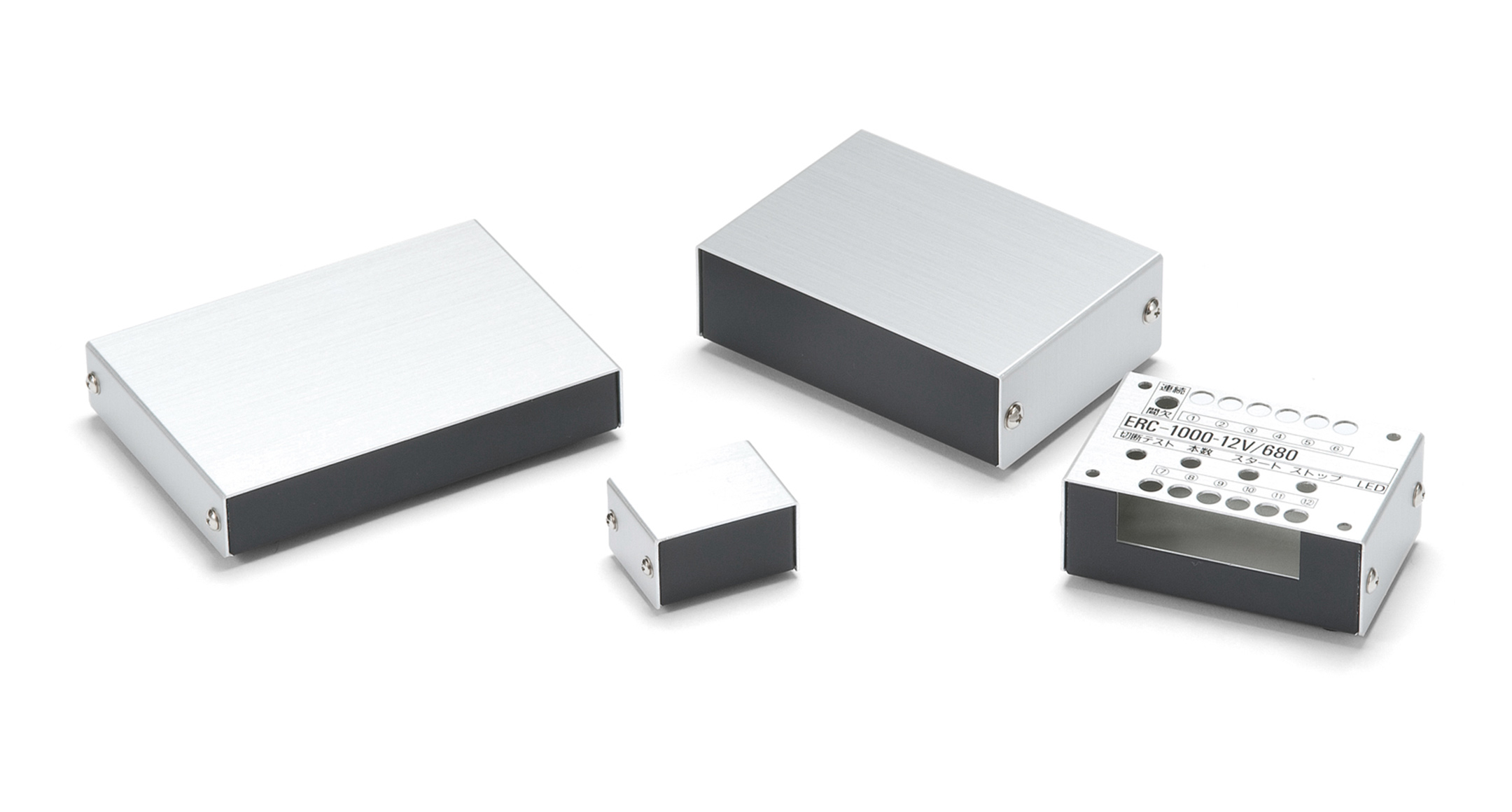 FLAT ALUMINUM ENCLOSURE - YM series